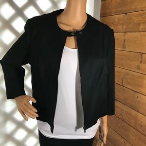 Giuliano Rancic classic black jacket